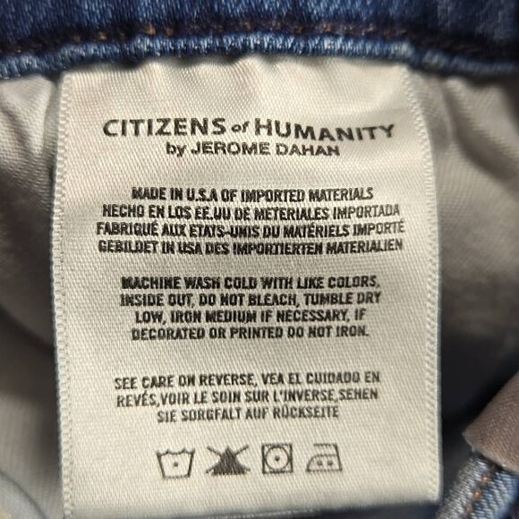 Citizens of Humanity Jeans Elsa Mid Rise Slim Fit Crop 32 - Picture 8 of 11